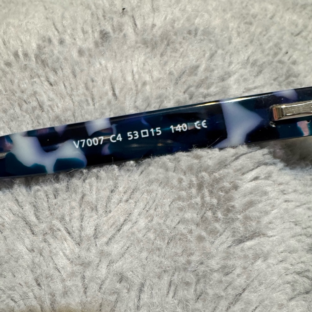 Versace 1969 Blue and White Sunglasses - Picture 5 of 7